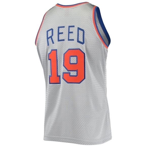 New York Knicks Willis Reed Silver Mitchell & Ness 75th Anniversary 1969/70 - Picture 2 of 9